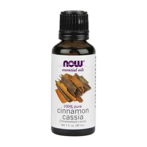 Now Foods, 100% Pure Cinnamon Cassia Essential Oil, 30ml