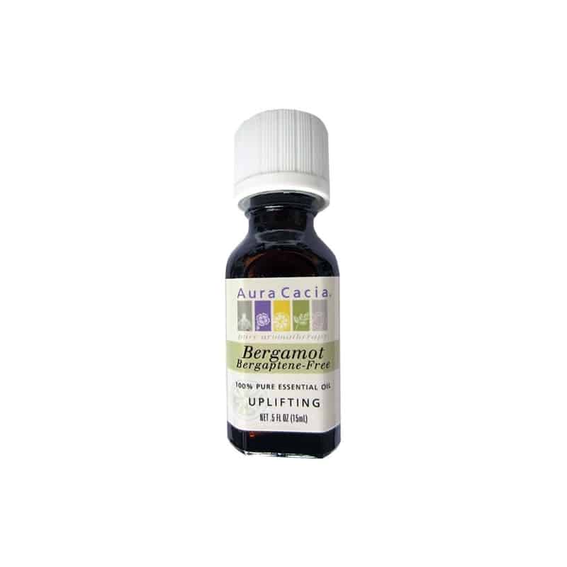 Aura Cacia, Pure Bergamot Essential Oil, Bergaptene-Free,15ml