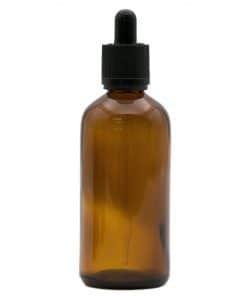 Amber Glass Bottle With Dropper