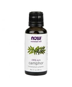 NOW, 100% Pure Camphor Essential Oil, 30ml