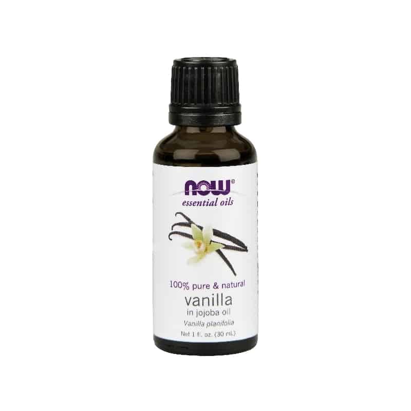 NOW, Pure Vanilla in Jojoba essential oil blend