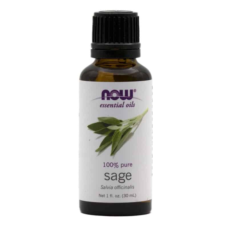 NOW, 100% Pure Sage Essential Oil, 30ml