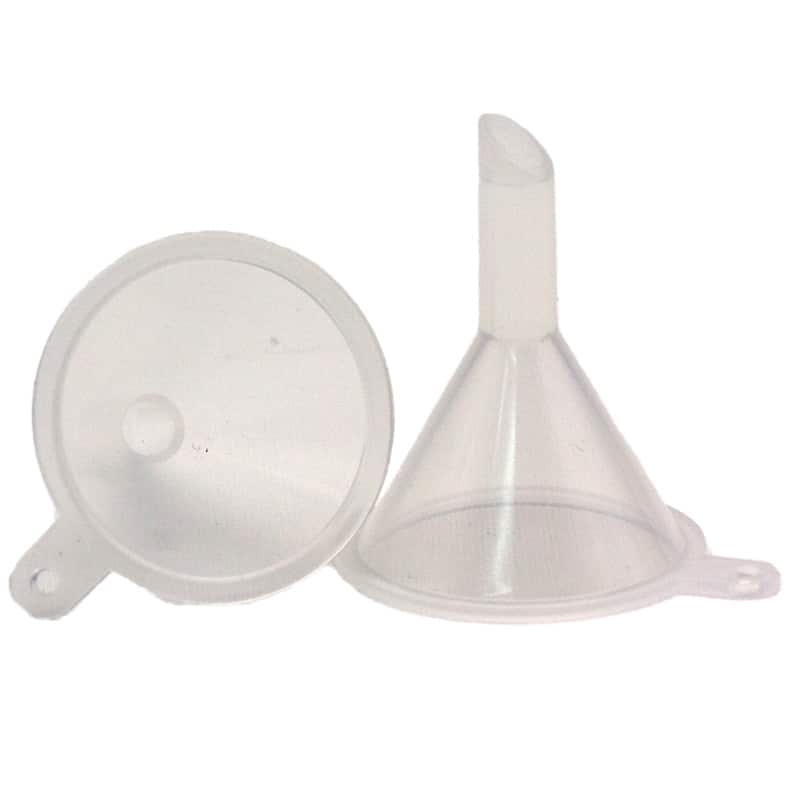 Disposable Plastic Funnels, Set of 10