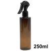 Amber Plastic Spray Bottle 250ml