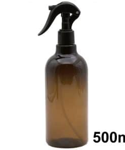 Amber Plastic Spray Bottle 500ml