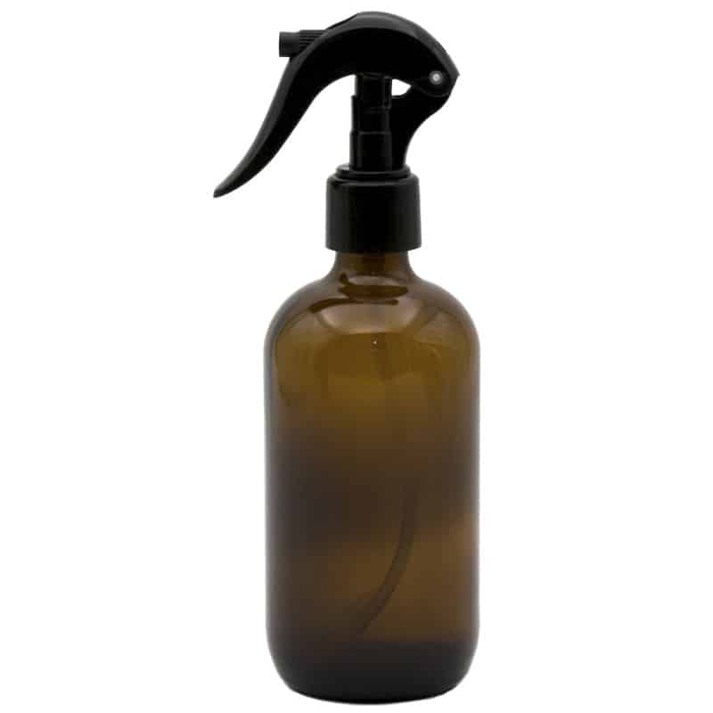 Amber Glass Spray Bottle 250ml