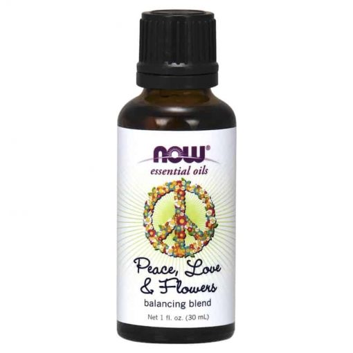 NOW, Peace Love and Flowers, Balancing Blend, 30ml